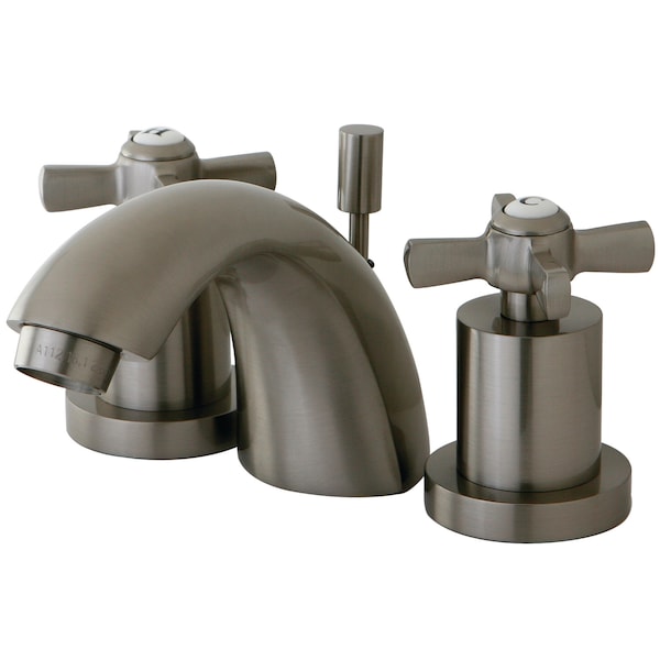 Mini-Widespread Bathroom Faucet, Brushed Nickel